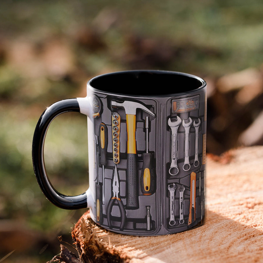 ๐ง Mechanic Toolbox Mug โ Craftsman-Style Tool Kit Coffee Cup โ
