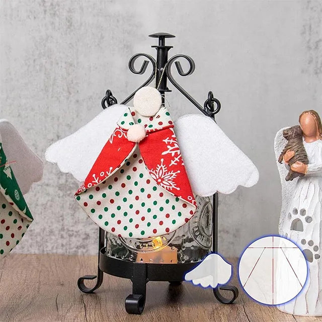 Guardian Angel Christmas Ornaments Template -With Instructions