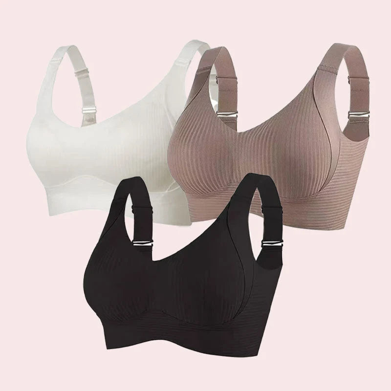 🔥Ultimate Wire-Free Push-Up Bra – Instant Lift & Firmness, No More Sagging!
