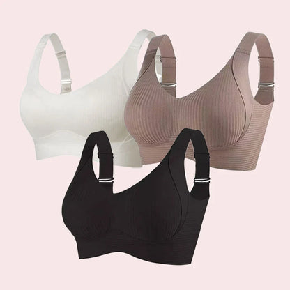🔥Ultimate Wire-Free Push-Up Bra – Instant Lift & Firmness, No More Sagging!
