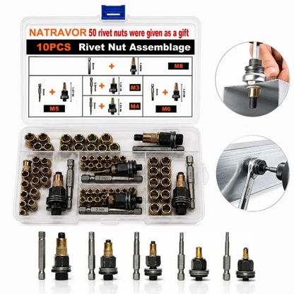 🛠️Heavy Duty Rivnut Tool Kit For Easy Auto & DIY Repairs