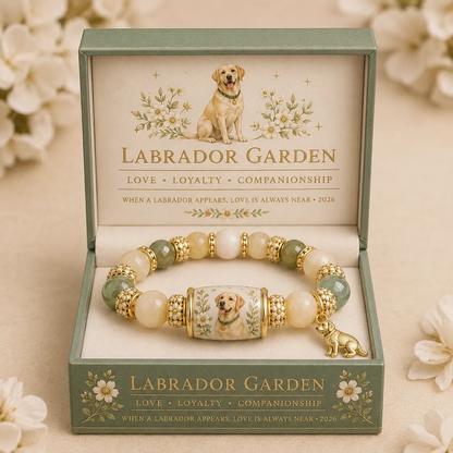 ❤️ A Gift Every Labrador Lover Will Treasure-🐕‍🦺 Labrador  Charm Bracelet Gift Set