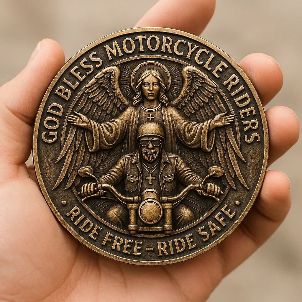 Never Ride Alone Cap🎁 Free Double-Sided Honor Coin With Every Cap Purchase
