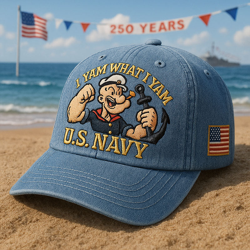 🇺🇸U.S. Navy Commemorative Cap & Coin – Anchor of Freedom⚓-🔥Buy 2 Get Free Shipping🚛