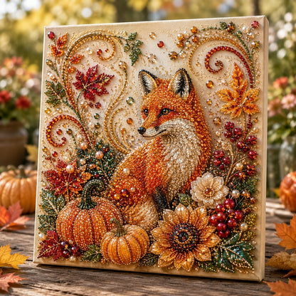 🔥Last Day 49% OFF - 🍂✨Autumn Pearl Painting Kit - Relaxing DIY Craft to Create Sparkling Fall Artwork