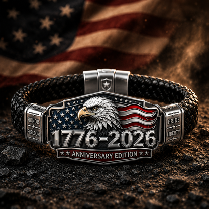 🦅 🇺🇸 America 250th Anniversary Patriotic Tribute Bracelet