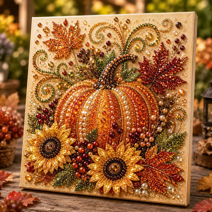 🔥Last Day 49% OFF - 🍂✨Autumn Pearl Painting Kit - Relaxing DIY Craft to Create Sparkling Fall Artwork