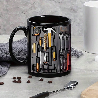 🔧 Mechanic Toolbox Mug – Craftsman-Style Tool Kit Coffee Cup ☕