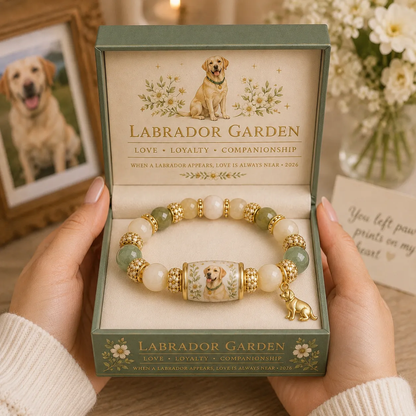 ❤️ A Gift Every Labrador Lover Will Treasure-🐕‍🦺 Labrador  Charm Bracelet Gift Set