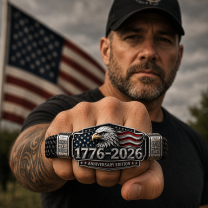 🦅 🇺🇸 America 250th Anniversary Patriotic Tribute Bracelet