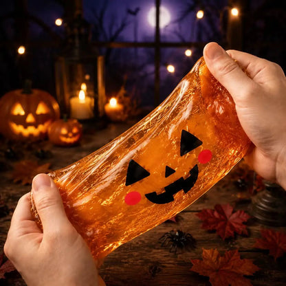 Cute Halloween Scary Ghost Maruko Squeeze Toy Set | Portable Stress Relief Toys, Halloween Party Fillers & Holiday Gifts