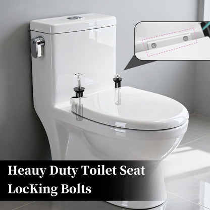 Universal Toilet Seat Bolt Kit Screws, Quick Release Easy Install Toilet Seat Replacement Parts 🚽