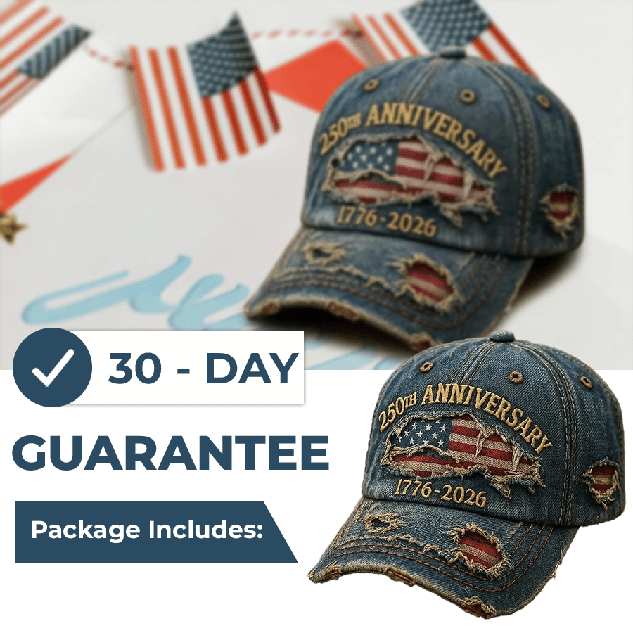 🎉 🔥49% Off Sale on July 4---Handmade US 250th Anniversary Casual Print Hat