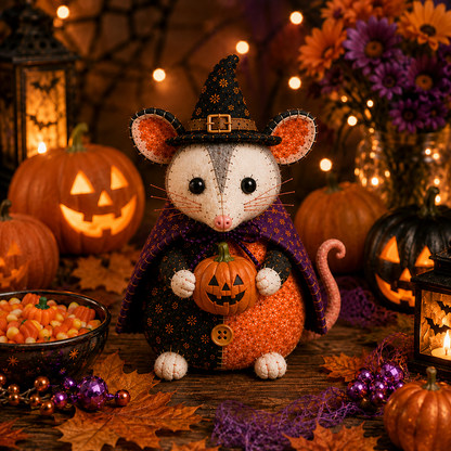 🎃🦡 Halloween Possum Survivor DIY Kit