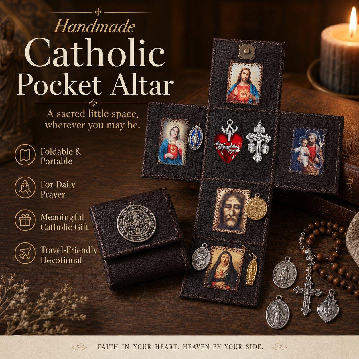 🔥Hot Sale 49% OFF ✝️ Portable Catholic Altar