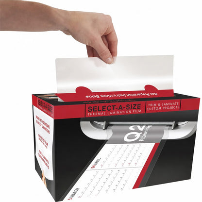 🔥LAST DAY 50% OFF - Select-A-SizeTM Custom Thermal Lamination Roll with Built-in Trimmer (3 Mil, 30 FT)