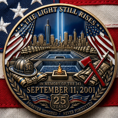 🧢Never Forget 343 Memorial Cap 🔥 Buy the Cap Get the Matching Tribute Coin FREE