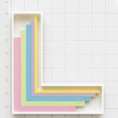 ✨ Card Making Alignment Guides Set | Create Perfect Cards Easily | 🎁 FREE Storage Box Included