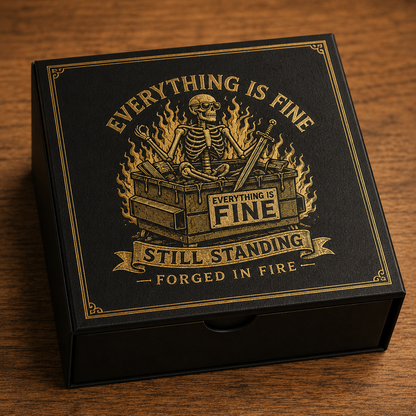 EVERYTHING IS FINE Cap 🎁 Free Double-Sided Honor Coin With Every Cap Purchase