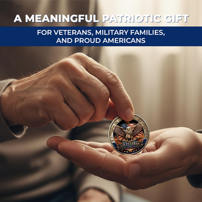 🔥Last Day 50% OFF🔥 250 Years of Freedom Veteran Tribute Coin