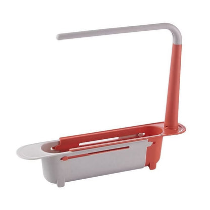 🧼Save 48% Today —  Extendable Sink Organizer with Towel Rack