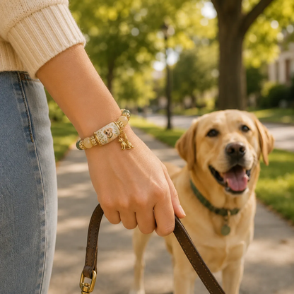 ❤️ A Gift Every Labrador Lover Will Treasure-🐕‍🦺 Labrador  Charm Bracelet Gift Set