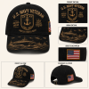 U.S. Navy Veteran Anchors Aweigh Commemorative Cap 🇺🇸