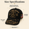 U.S. Navy Veteran Anchors Aweigh Commemorative Cap 🇺🇸