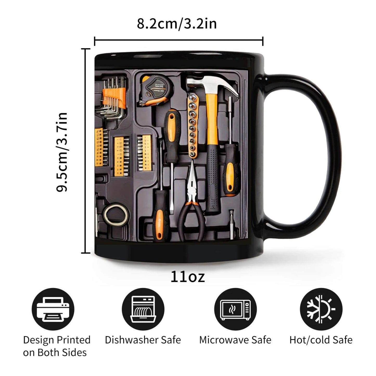 🔧 Mechanic Toolbox Mug – Craftsman-Style Tool Kit Coffee Cup ☕