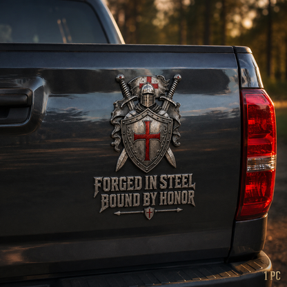⚔️Brotherhood Of Knights Metal Emblem — Forged In Steel, Bound By Honor