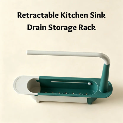 🧼Save 48% Today —  Extendable Sink Organizer with Towel Rack