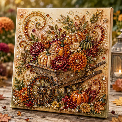 🔥Last Day 49% OFF - 🍂✨Autumn Pearl Painting Kit - Relaxing DIY Craft to Create Sparkling Fall Artwork