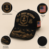 U.S. Navy Veteran Anchors Aweigh Commemorative Cap 🇺🇸