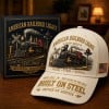 🚂 America 250th Celebration Sale: 50% OFF! 🛤️ American Railroad Legacy 1827–2027 Bicentennial Commemorative Cap