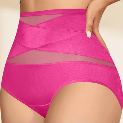 ✨LAST DAY BUY 1 GET 2 FREE✨Plus-Size High-Waist Cross Tummy Control Panties