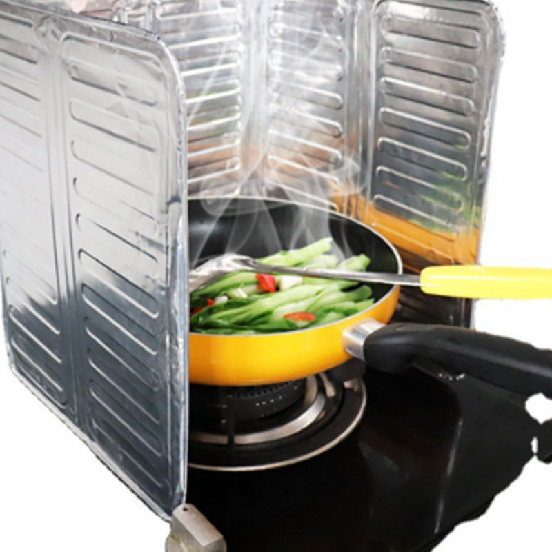 🔥Kitchen Oil Splatter Guard Shield