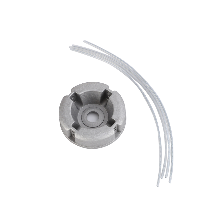 🌿 Aluminum Trimmer Head – 4-Line Cutting & Universal Fit – Heavy-Duty & Easy Line Replacement