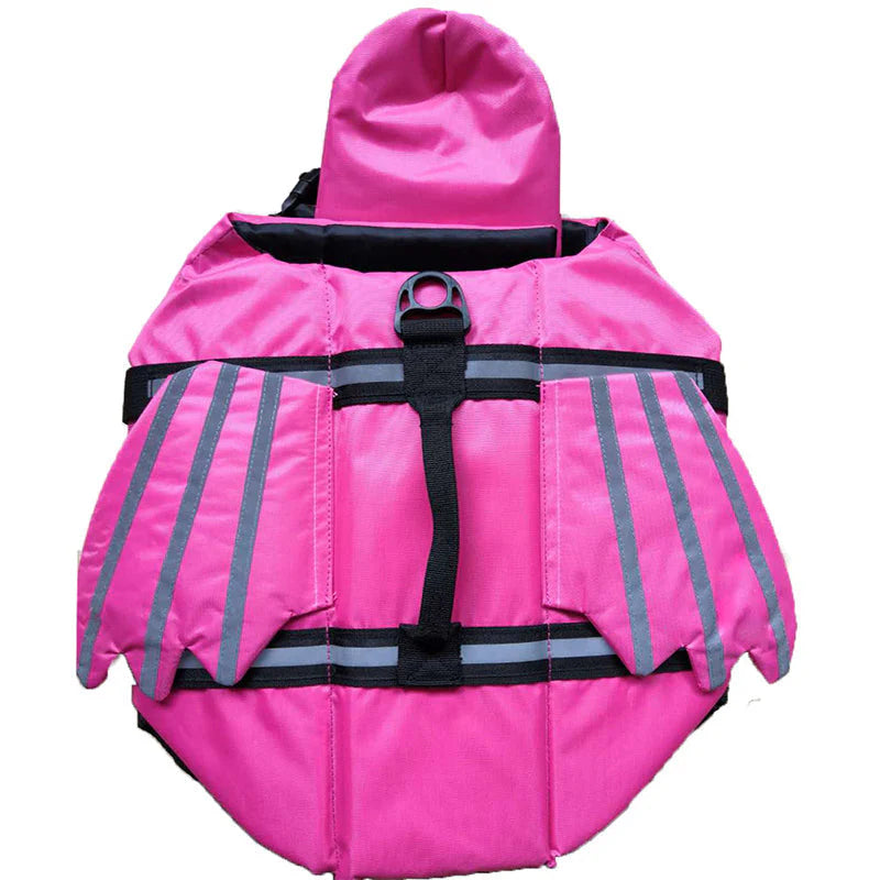🥳2026 HOT SALE🥳 Reflective Angel Wing Dog Life Jacket – High‑buoyancy, quick‑rescue handle & breathable mesh. Reflective strips for evening swims.