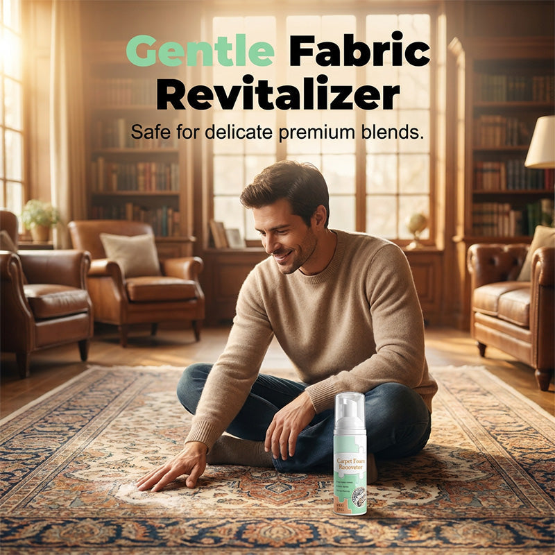 🔥Limited Time Promotion 50% OFF-Waterless Carpet Foam Stain Remover with Towel