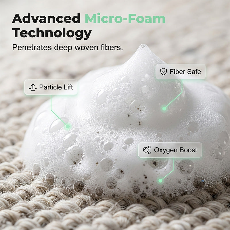 🔥Limited Time Promotion 50% OFF-Waterless Carpet Foam Stain Remover with Towel
