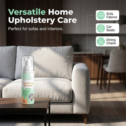 🔥Limited Time Promotion 50% OFF-Waterless Carpet Foam Stain Remover with Towel