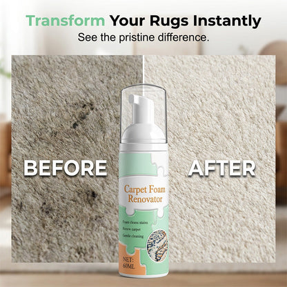 🔥Limited Time Promotion 50% OFF-Waterless Carpet Foam Stain Remover with Towel