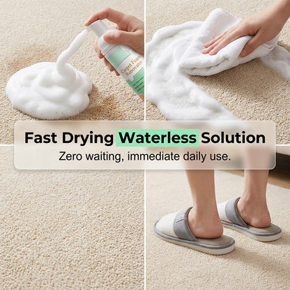 🔥Limited Time Promotion 50% OFF-Waterless Carpet Foam Stain Remover with Towel